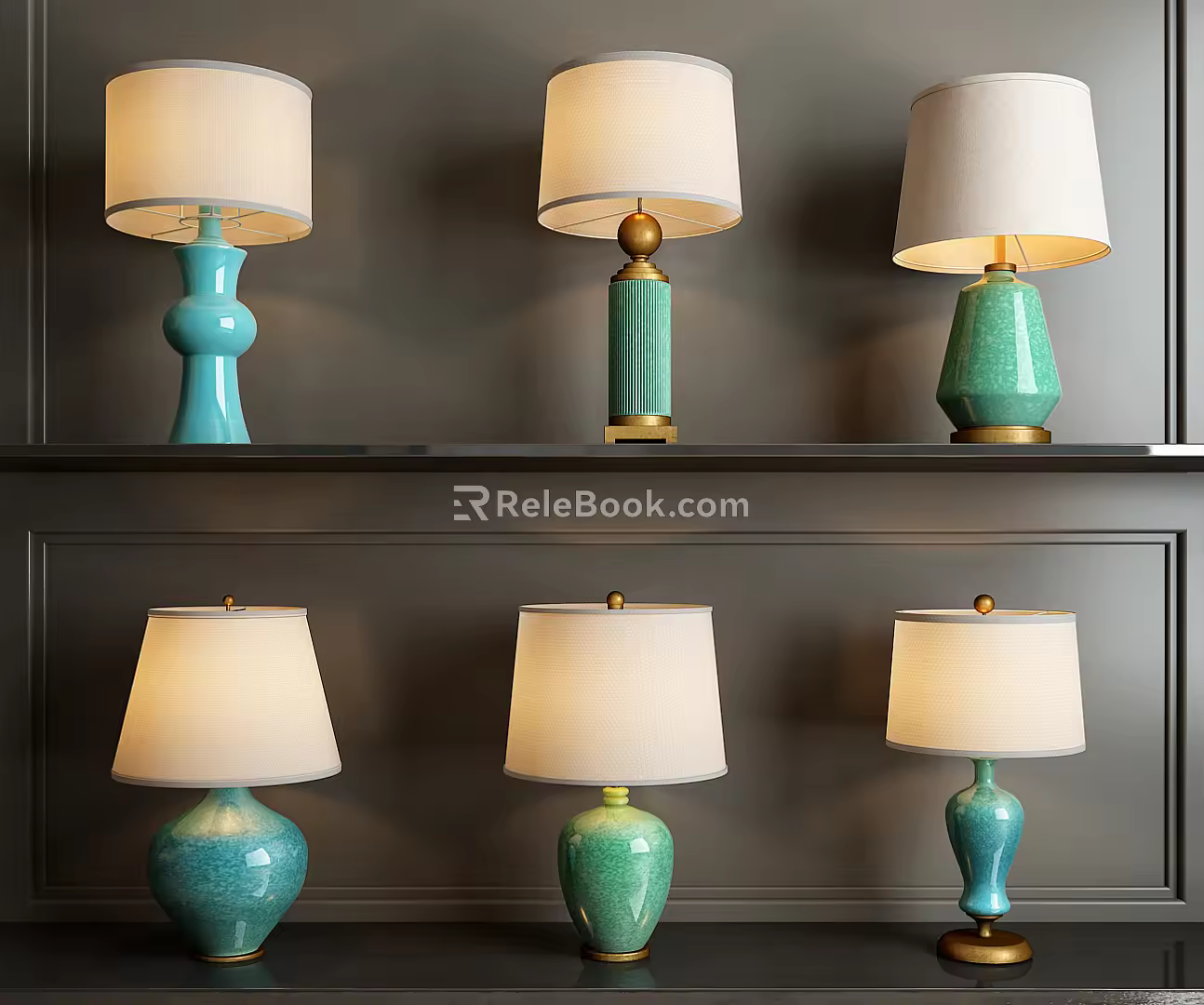 Modern Table Lamp Table Lamp Combination 3d model