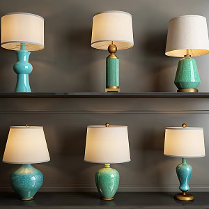Modern Table Lamp Table Lamp Combination 3d model