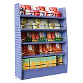 Shelf Storage Rack Snack Shelf 3d model