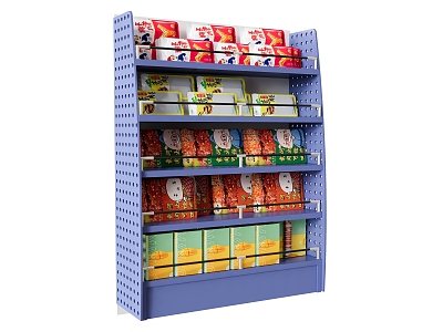 Shelf Storage Rack Snack Shelf 3d model