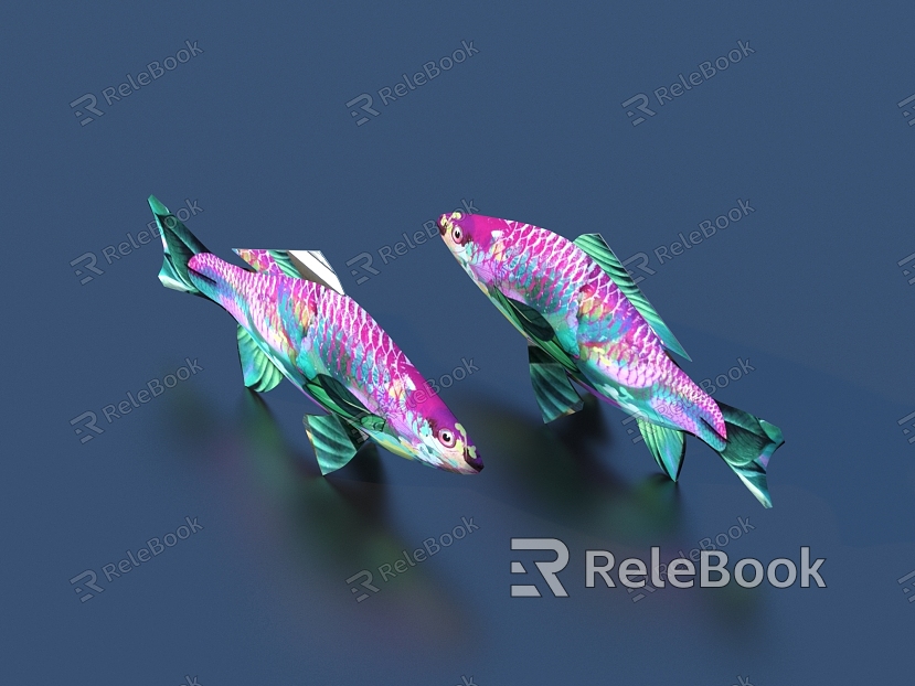 Fish Cartoon Fish Toy Fish model