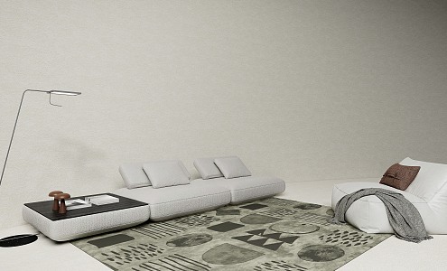 Sofa combination 3d model