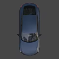 Audi Blue Sports Coupe Featuring Sleek Body Sharp Headlights And Stylish Wheels