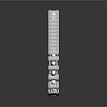 Heavy Duty Metal Commercial Equipment Featuring Gear Chain And Mechanical Components