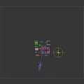 Industrial Factory Complex With Multiple Buildings Red Roof And Green Area Layout Structures