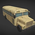 modern bus 3d model