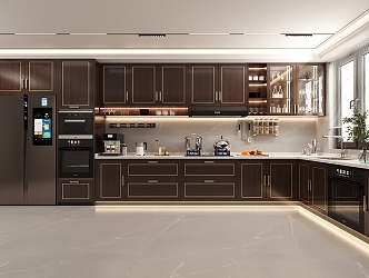 New Chinese Kitchen 3d model