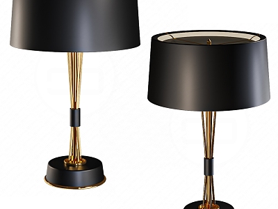 Table lamp 3d model