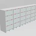 Automated Locker Sub -727 3d model