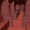 Long Silver Colored Subway Train With Multiple Carriages On Railway Tracks And Glass Windows