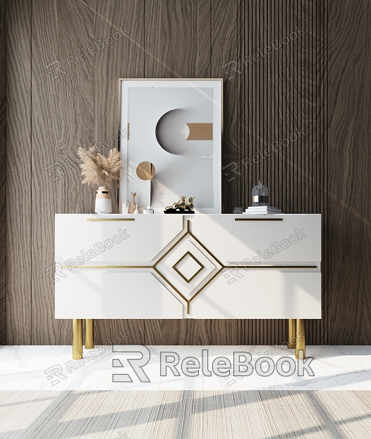 Light Luxury Sideboard model