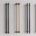 Sleek Modern Bar Style Cabinet Handles With Brass Black And Gold Finishes