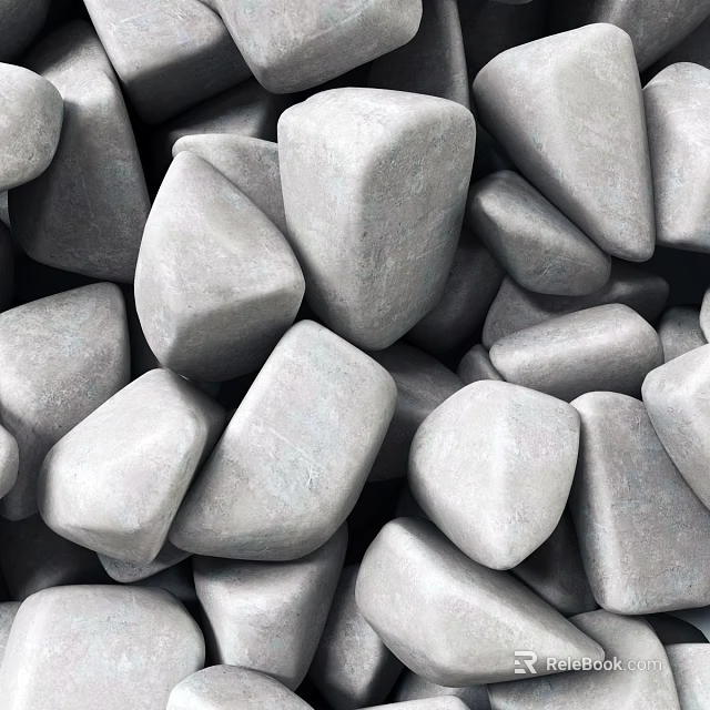 Natural Stone And Wood Materials With Smooth Texture For Decorative Projects 3d model