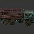 Military Truck Military Transporter Military Transporter Armed Transporter Armored Transporter 3d model