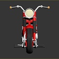 Motorcycle two-wheeled motorcycle off-road motorcycle road race motorcycle motor vehicle transport 3d model