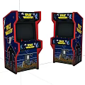 Modern game machine Old game machine 3d model