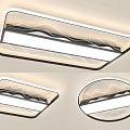 New Chinese ceiling lamp 3d model