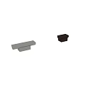 Modern Upholstered Ottoman Stools In Neutral Colors With Smooth Curved And Square Designs