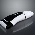 Modern Black And White Handheld Electric Shaver For Personal Care With Sleek Design