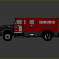 Red WERRIKS Truck Featuring Detailed Classic Design And Branded Exterior