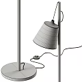 Modern Wooden Floor Lamp With White Fabric Shade For Home Living Room Decor