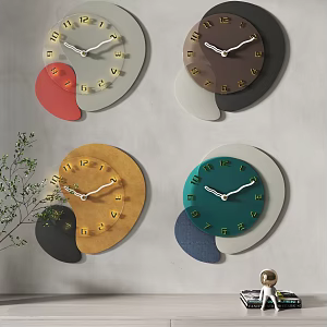 Modern Clock 3d model