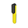Yellow And Black Handheld Comb With Ergonomic Grip And Stylish Design
