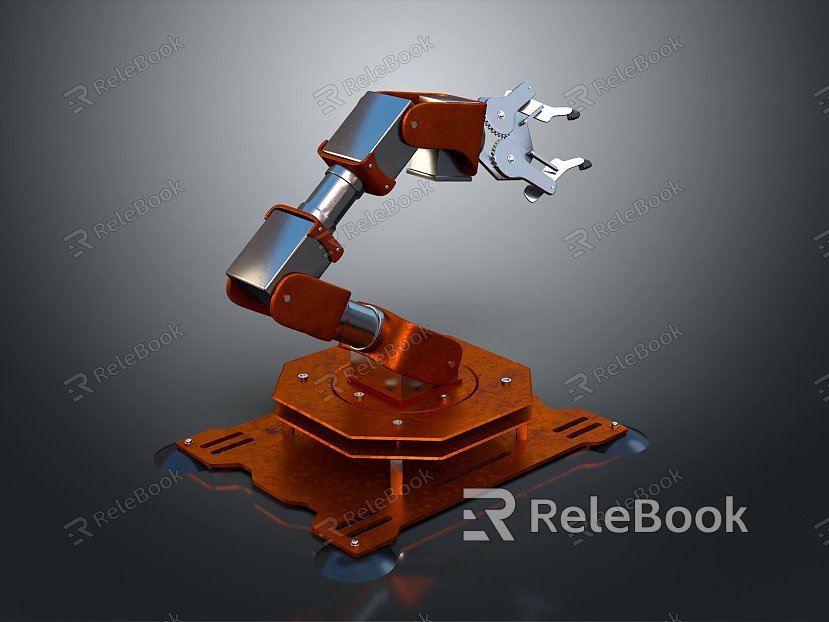 Modern Mechanical Arm Robot Arm Robot Arm Robot Head model