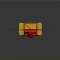 Modern Slide Car 3d model