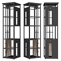 Modern Elevator Home Elevator Sightseeing Elevator 3d model