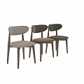Modern Accent Chair With Wooden Frame Soft Upholstered Seat And Color Variations
