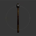 Practical Household Tool Classic Metal Hammer With Wooden Handle Design