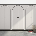 Modern Wardrobe Coat Cabinet Wardrobe Custom Wardrobe 3d model