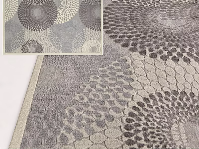 Square carpet 3d model