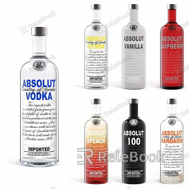 Absolut Vodka model