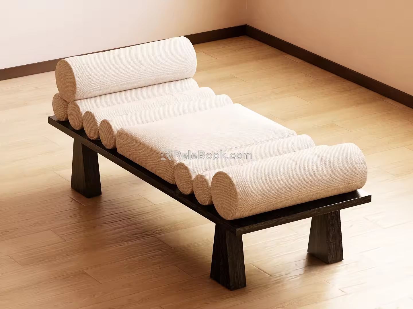 Shoe Changing Stool 3d model