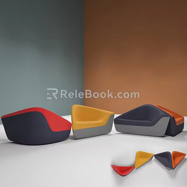 Alien sofa 3d model