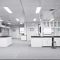 Modern Laboratory 3d model