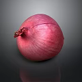 Vibrant Red Onion With Fresh Purple Skin For Healthy Cooking Recipes
