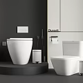 Duravit Modern White Toilet Different Stylish Designs For Bathroom Interiors