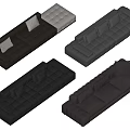 Modern Sectional Sofa Designs with Black Gray White Colors and Decorative Pillows