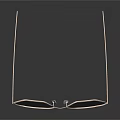 Elegant Jewelry Sunglasses With Gold Hexagonal Frame And Pink Gemstone Accents