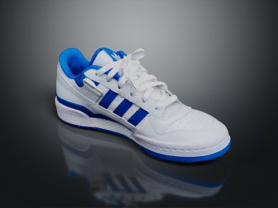 Modern sneaker Famous Brand Shoes Famous Shoes High-end Shoes Famous Brand sneaker 3d model