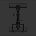 Indoor Stationary Bike With Modern Design For Home Gym Fitness Training