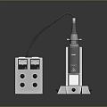 Microscope Metallographic Microscope Tools Microscope Living Supplies 3d model