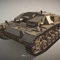 Vintage Military Tank With Detailed Tracks Turret Armor And Historical Structure
