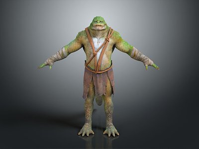 Monster Warrior Alien Monster Alien Monster 3d model