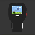VTech Blue Kids Smartwatch With Cartoon Character Time Display Fashion Accessory