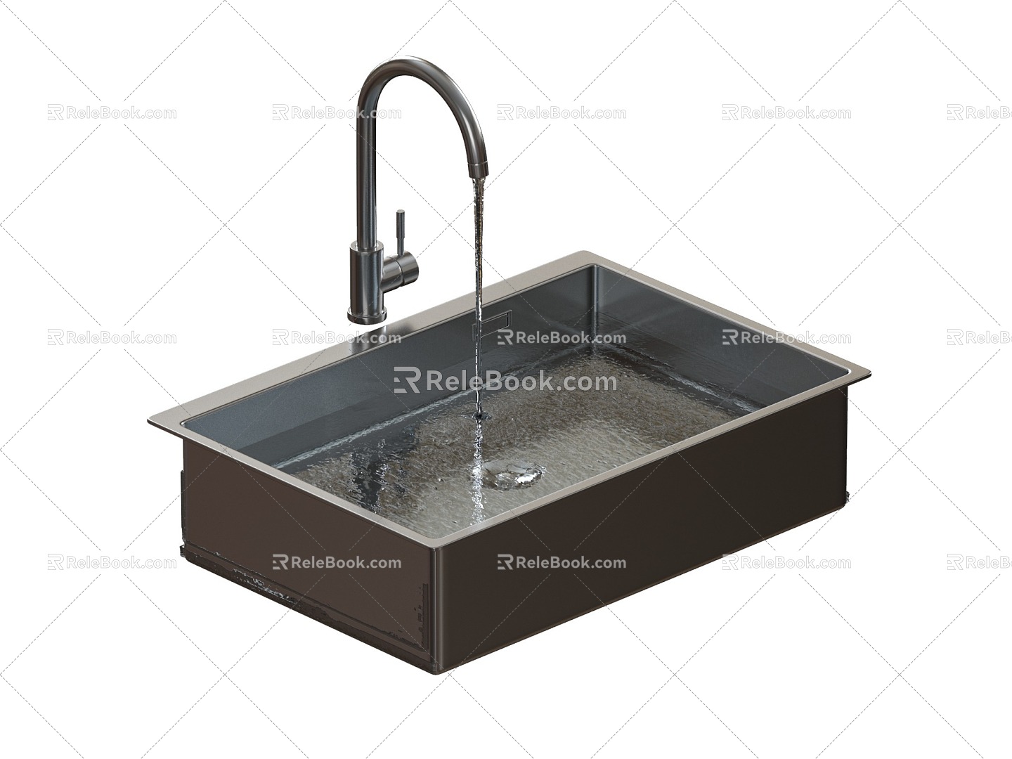 Sink sink sink dish basin 3d model