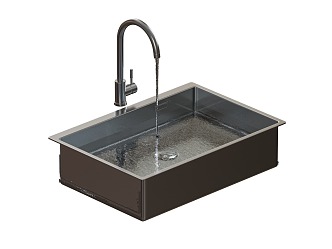 Sink sink dish basin 3d model